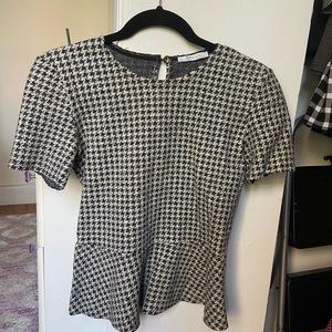 Zara Peplum Shirt